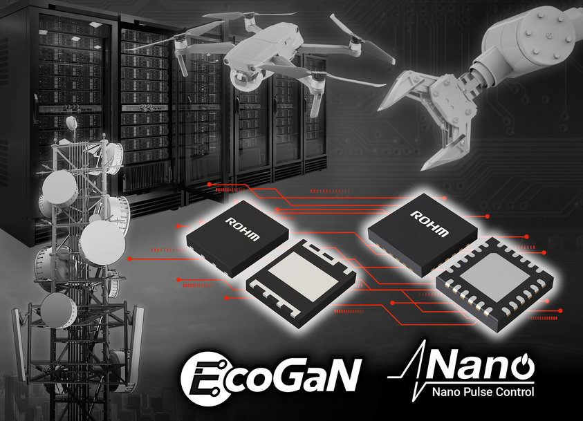ROHM crea la tecnología de circuito integrado de control de muy alta velocidad que maximiza el rendimiento de los dispositivos de GaN